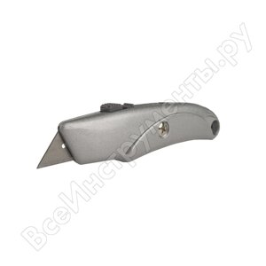 Нож для линолеума с выдвижным трапециевидным лезвием sturm 1076-02-p1