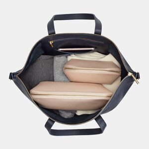 Женская кожаная сумка-трансформер большой емкости для хранения, повседневная деловая сумка через плечо Сумка