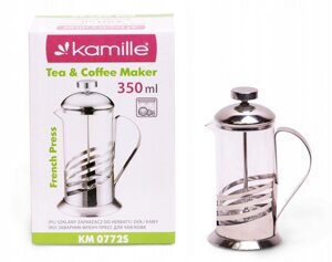 Kamille Френч-пресс для чая и кофе 350 мл