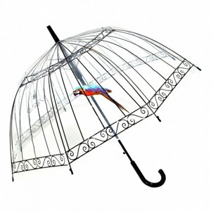 Зонт-трость - Пташка в клетке