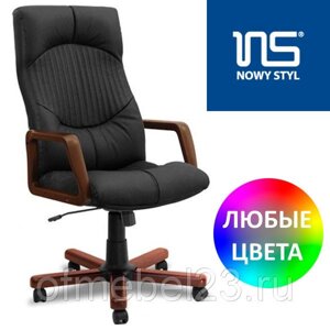 Кресло руководителя гермес germes EX SP LE кожа, новый стиль, украина