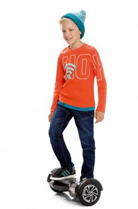 Джемпер для мальчика Пеликан с 6 до 11 лет цвет оранжевый BFJ4025/1