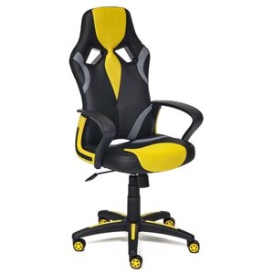 Игровое компьютерное кресло RUNNER (черный/желтый)