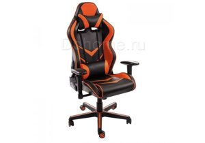 Компьютерное кресло RACER (черный / оранжевый)