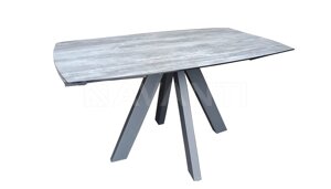 Стол обеденный раскладной TENERIFE-140 (серый)