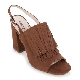 Туфли женские открытые арт. 977097/01 - 02E, цвет коричневый, размер 41 - особенности