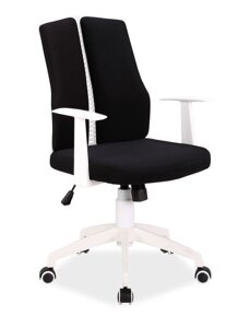 Кресло для кабинетов SIGNAL Q226 (ткань - бело-черный)