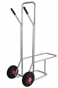 Тележка для банкетных стульев Stool Group ТБС-1, стальной каркас, резиновые ручки, надувные колеса с подшипниками